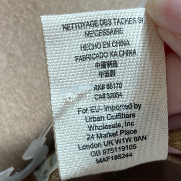 Free People Beige Wool Fedora Hat One Size - Picture 11 of 13